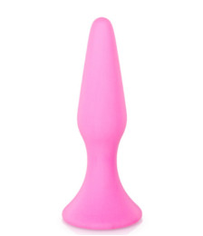 Plug anal ventouse rose moyen base large - CC5700402050